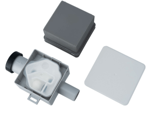 ISN32 R14 - Syfon podtynkowy do skroplin DN32 - 100x100mm